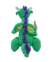 Load image into Gallery viewer, Penn the Book Dragon Crochet Pattern PDF
