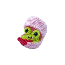 Load image into Gallery viewer, Celine the Love Frog Crochet Pattern PDF
