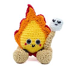 Load image into Gallery viewer, Owie the Campfire Crochet Pattern PDF
