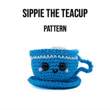 Load image into Gallery viewer, Sippie Teacup Crochet Pattern PDF
