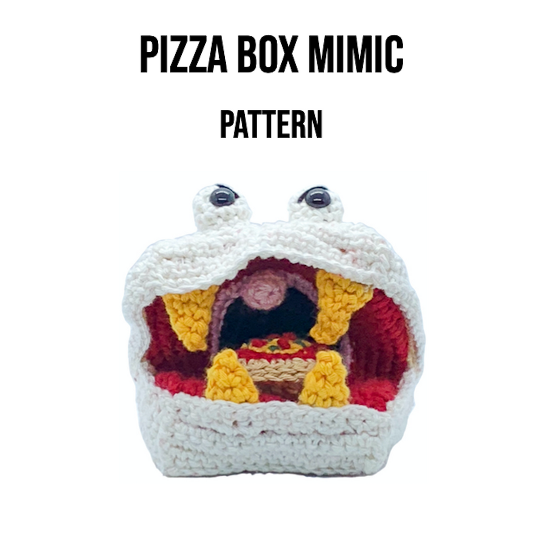 Pizza Mimic Crochet Pattern PDF
