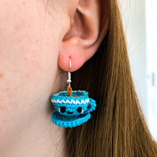 Load image into Gallery viewer, Sippie the Teacup Earrings Crochet Pattern PDF
