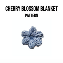 Load image into Gallery viewer, Free Flower Blanket Crochet Pattern PDF
