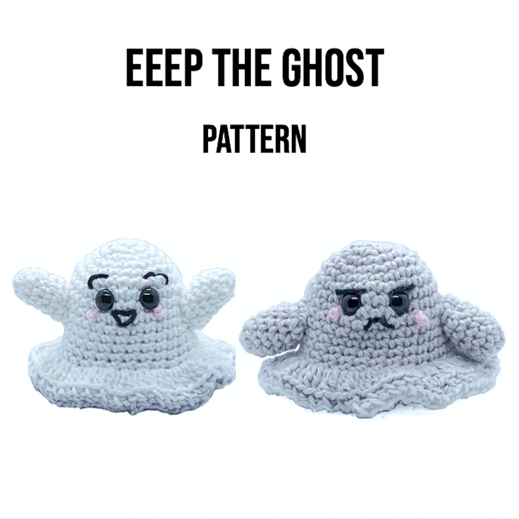 Eeep the Reversible Ghost Crochet Pattern PDF