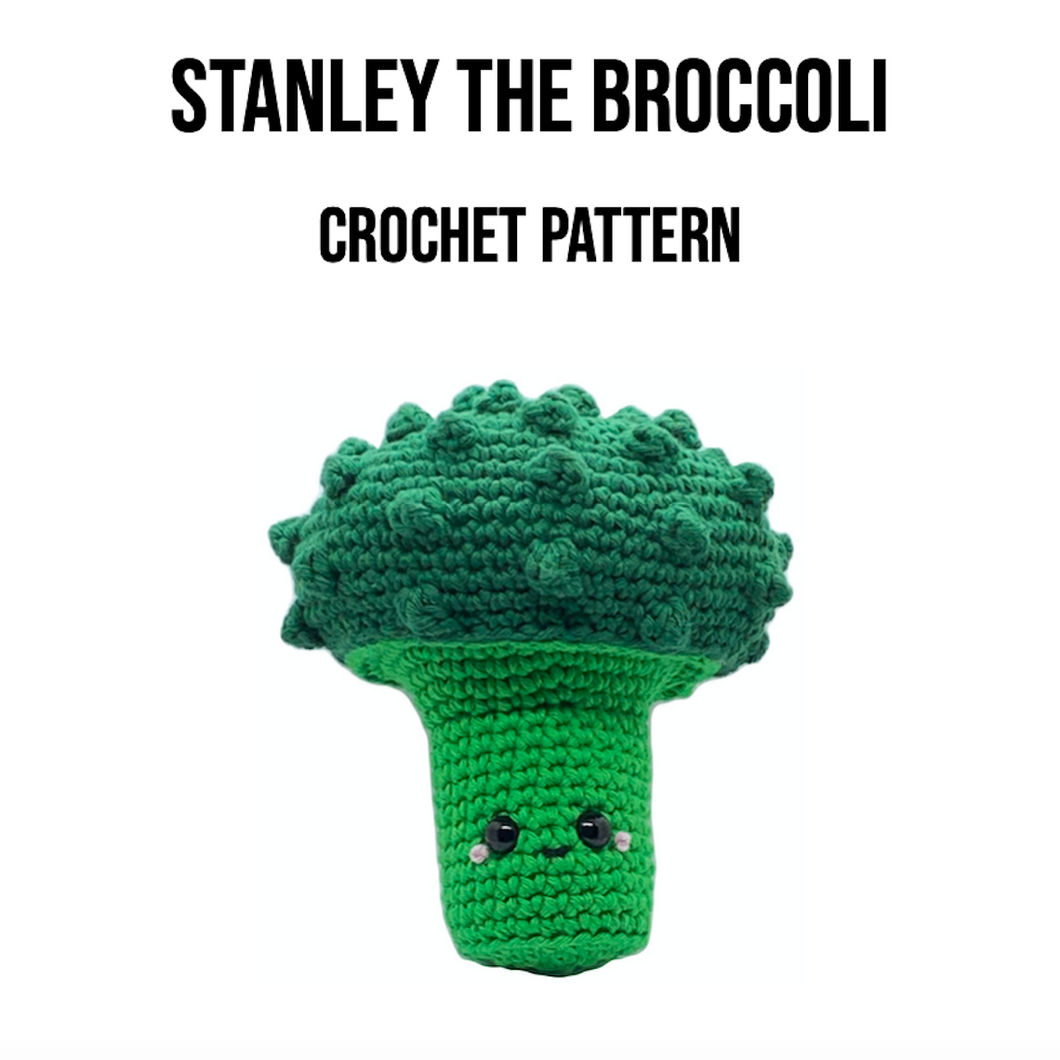 Stanley the Broccoli Crochet Pattern PDF