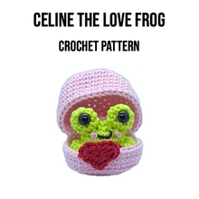 Load image into Gallery viewer, Celine the Love Frog Crochet Pattern PDF
